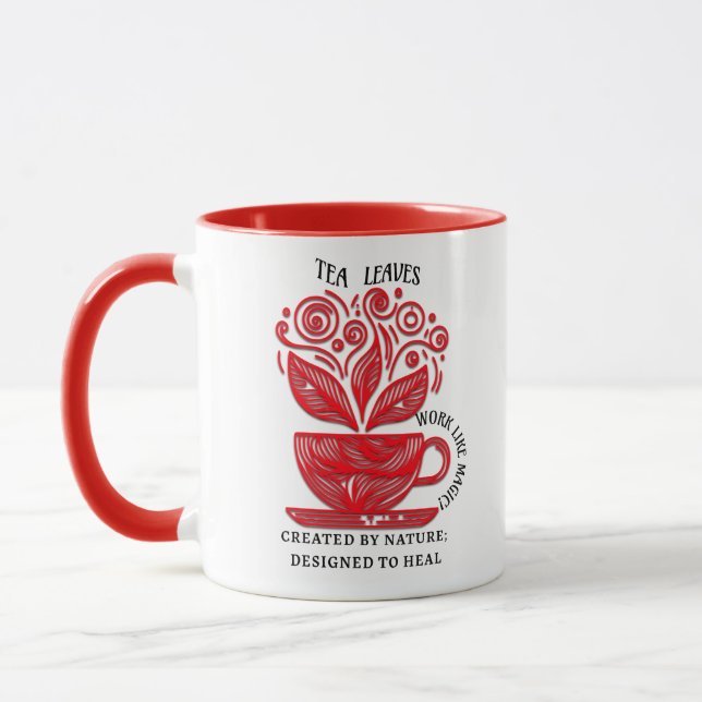 Taza Tea Amantes de la Mug Motivacional (Izquierda)