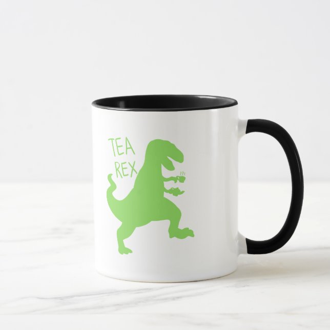 Taza Tea rex - Elegir color de fondo (Derecha)