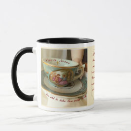 Taza Tea with Dolls Combo Mug