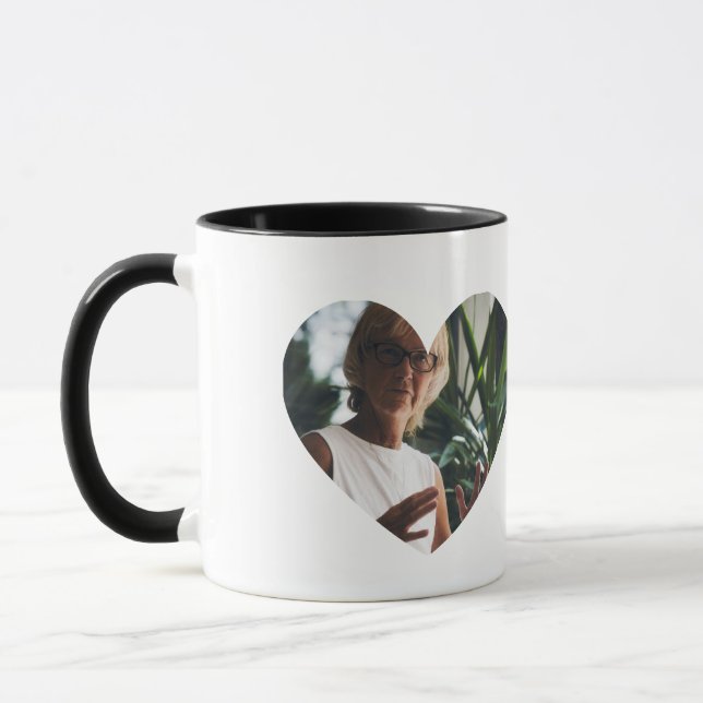 Taza Teacher Appreciation Gift Custom Photo Mug (Izquierda)