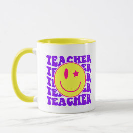 Taza Teacher Mugs | Teacher Retro Mug