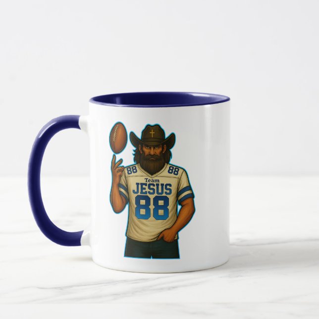 Taza Team JESUS Football 88 - Christian (Izquierda)