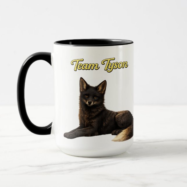 Taza Team Tyson the Fox kids mug (Izquierda)