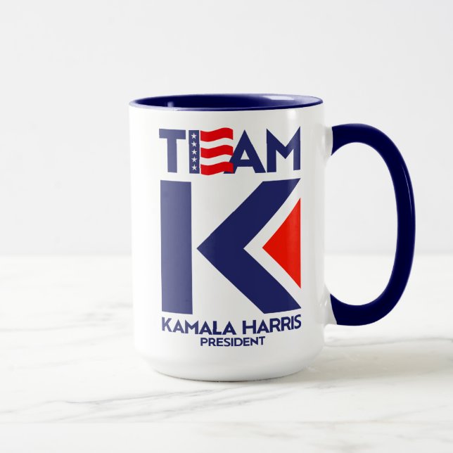 Taza TeamK-Kamala Harris (Derecha)