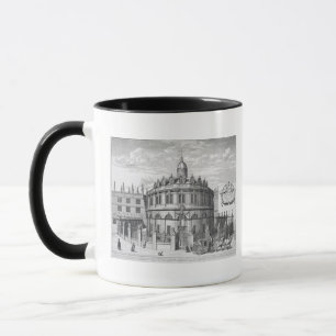 Taza Teatro de Sheldonian, Oxford, de 'Oxonia Illustrat