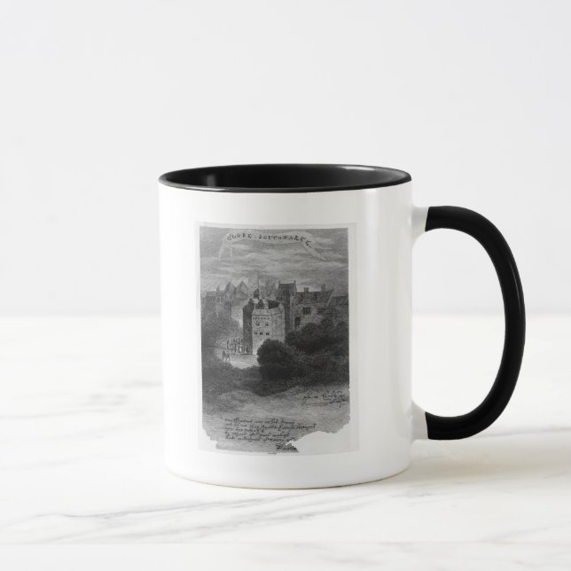 Taza Teatro de The Globe, Bankside, Southwark (Derecha)