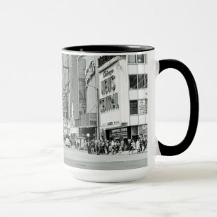 Taza Teatro Oriental de Chicago Loop Randolph St. 1960