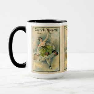 Taza Teatro Thespian Garrick Chicago 1910