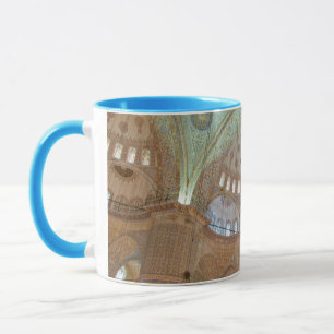 Taza Techo abovedado interior colorido de la Mezquita A