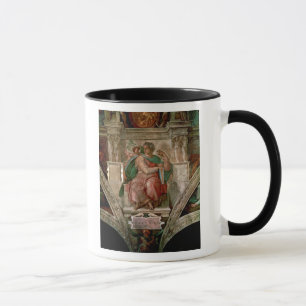 Taza Techo de la capilla de Sistine: El profeta Isaías
