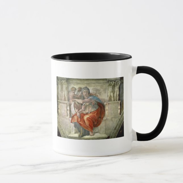 Taza Techo de la capilla de Sistine: Sibila délfica (Derecha)
