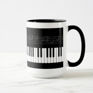 Taza Teclado de piano