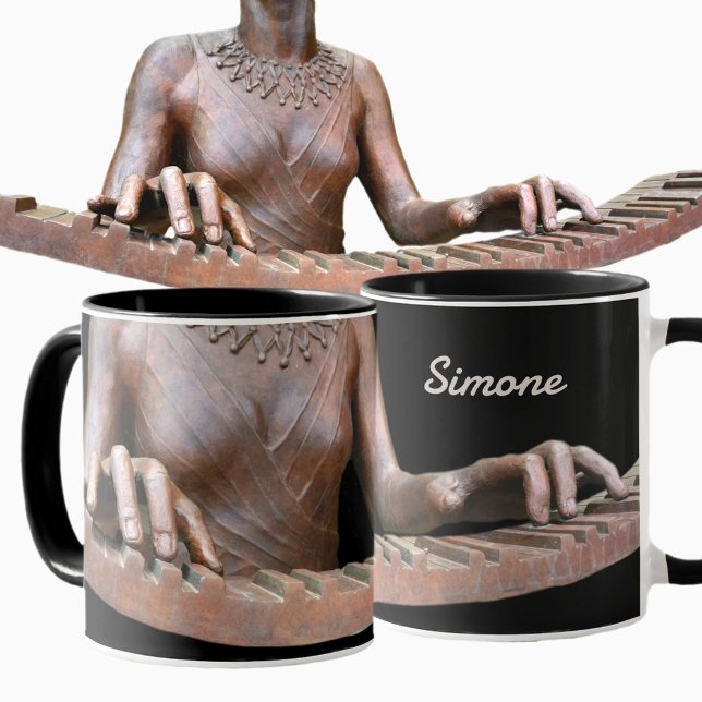 Taza Teclado de piano esculpido piano piano manos músic (Subido por el creador)