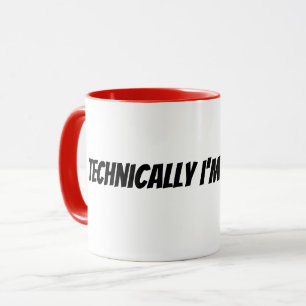 Taza técnicamente funcionando