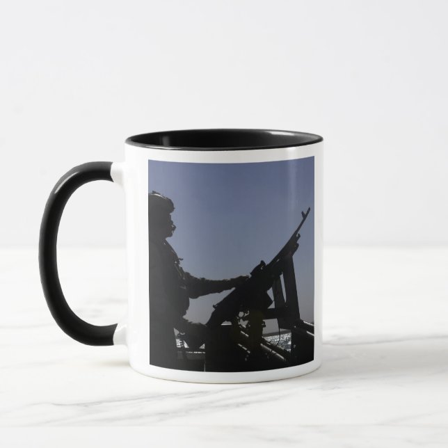 Taza Técnico armado con ametralladora M240 en Irak (Izquierda)
