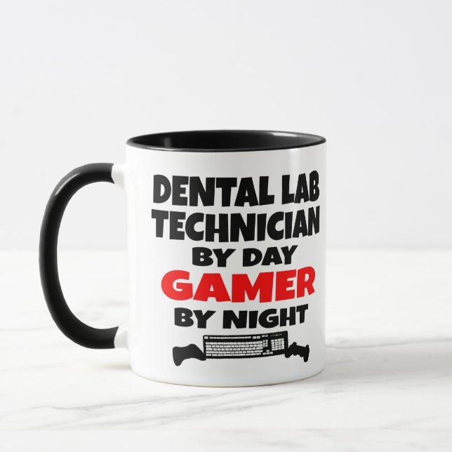 Taza Técnico de laboratorio dental Gamer (Izquierda)