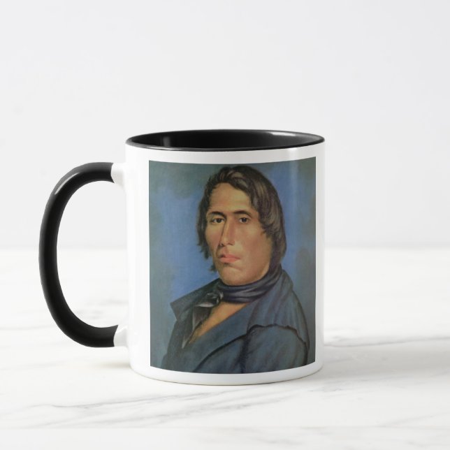 Taza TECUMSEH (1768-1813) (aceite en lona) (Izquierda)