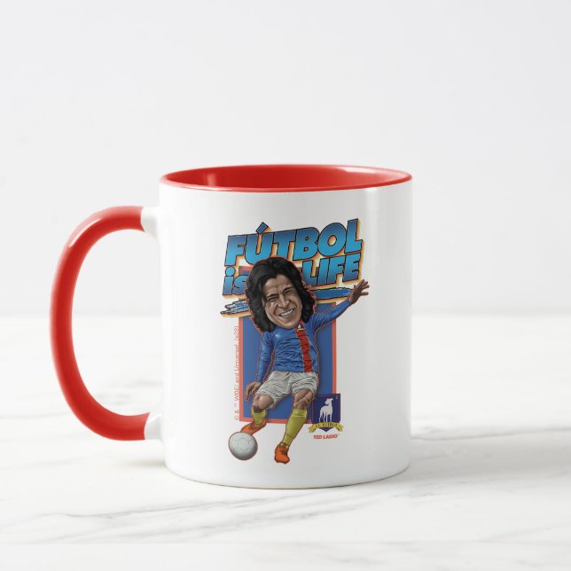 Taza Ted Lasso | Dani Rojas Bobblehad (Izquierda)