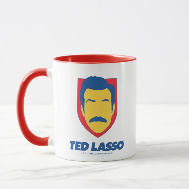 Taza Ted Lasso | Icono de cara (Izquierda)