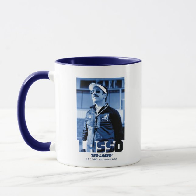 Taza Ted Lasso | Lasso Photo Portrait Graphic (Izquierda)