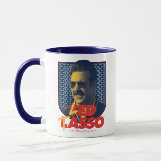 Taza Ted Lasso | Led Tasso Badge (Izquierda)