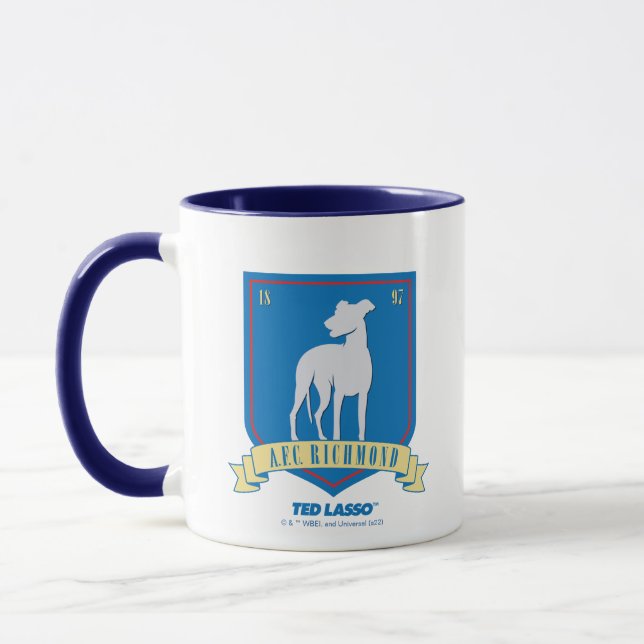 Taza Ted Lasso | Logo del equipo AFC Richmond (Izquierda)