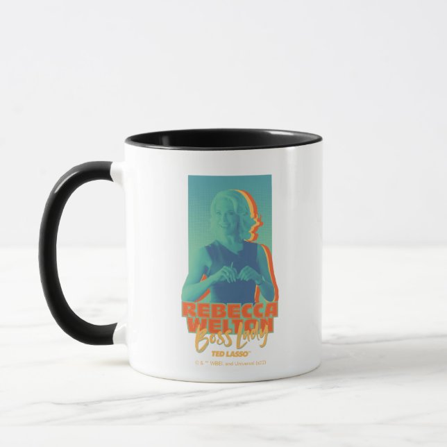 Taza Ted Lasso | Rebecca Welton Boss Lady Graphic (Izquierda)