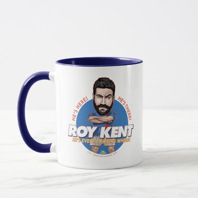 Taza Ted Lasso | Roy Kent Bobblehead (Izquierda)