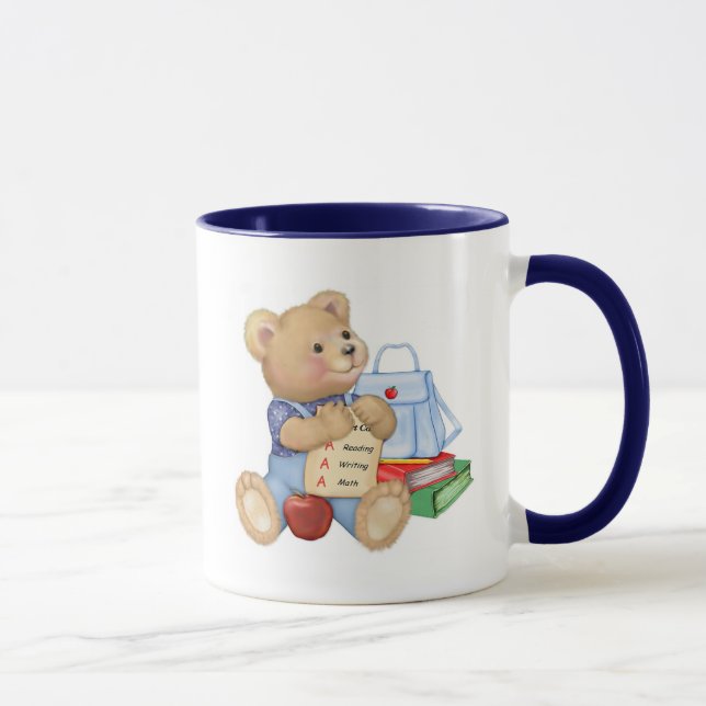 Taza Teddy de los días escolares (Derecha)