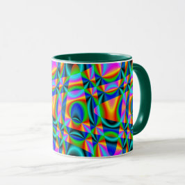 Taza Tejido arco iris