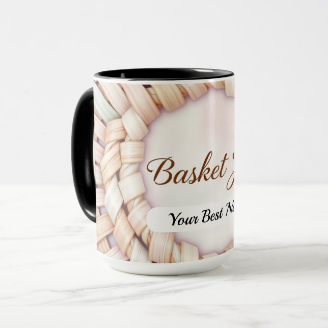 Taza Tejido de Alegría de Cesta (Anverso izquierdo)