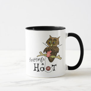 Taza Tejido de búho