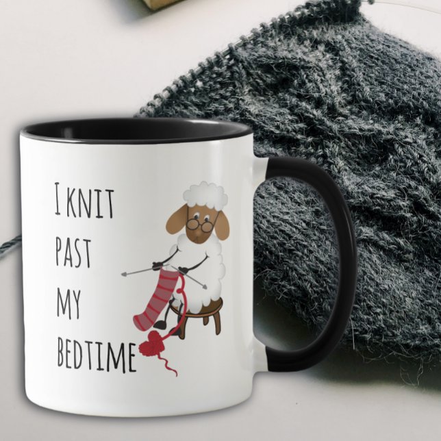 Taza Tejo Pasada Mi Hora de Dormir Amantes de Tejer Ove (Subido por el creador)
