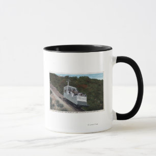 Taza Teleférico en la opinión de la pendiente