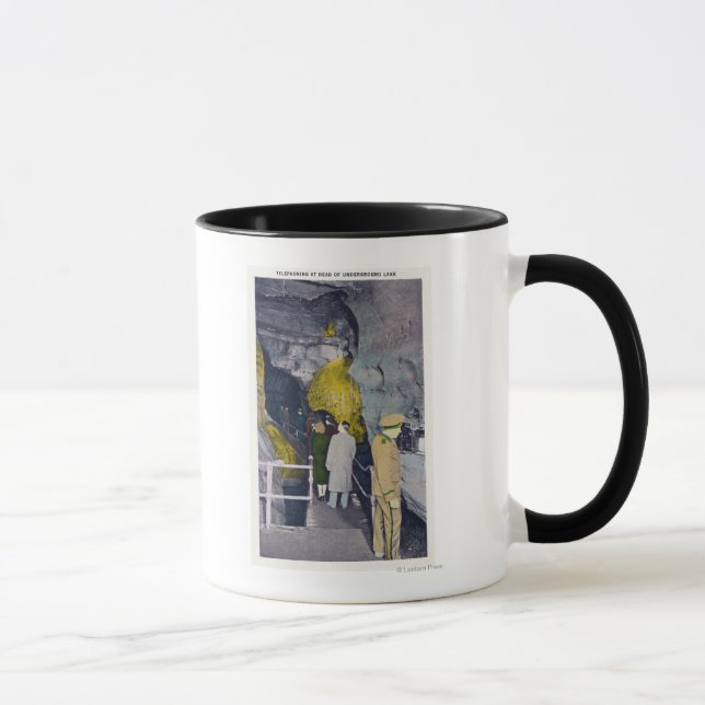 Taza Teléfono en la cabecera del lago subterráneo (Derecha)