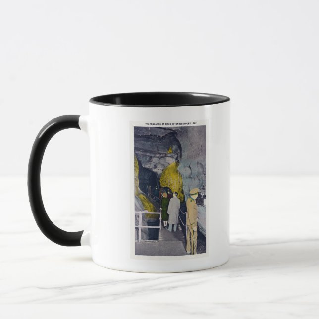 Taza Teléfono en la cabecera del lago subterráneo (Izquierda)