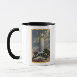 Taza Telegraph Hill View con el memorial Coit