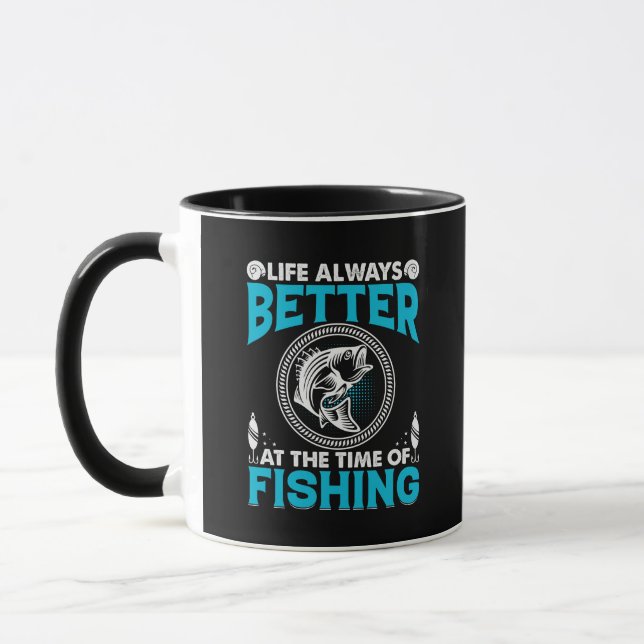 Taza Tema de Pesca (Izquierda)