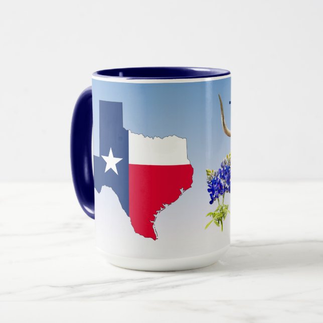 Taza Tema de Texas sobre blues, Mug (Anverso izquierdo)