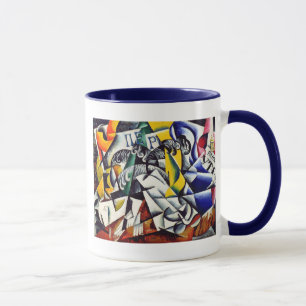 Taza Tema de una tienda tintórea