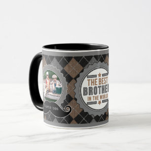 Taza Tema del mejor hermano Mustache en el camello dos