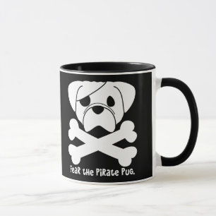 Taza Tema el barro amasado del pirata