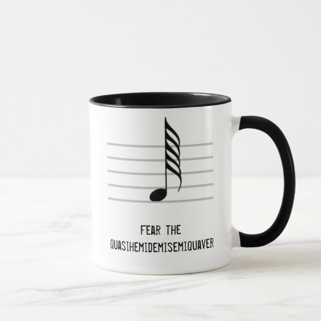 Taza Tema el Quasihemidemisemiquaver (Derecha)