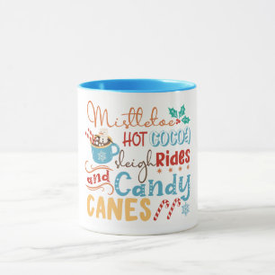 Taza temática de invierno