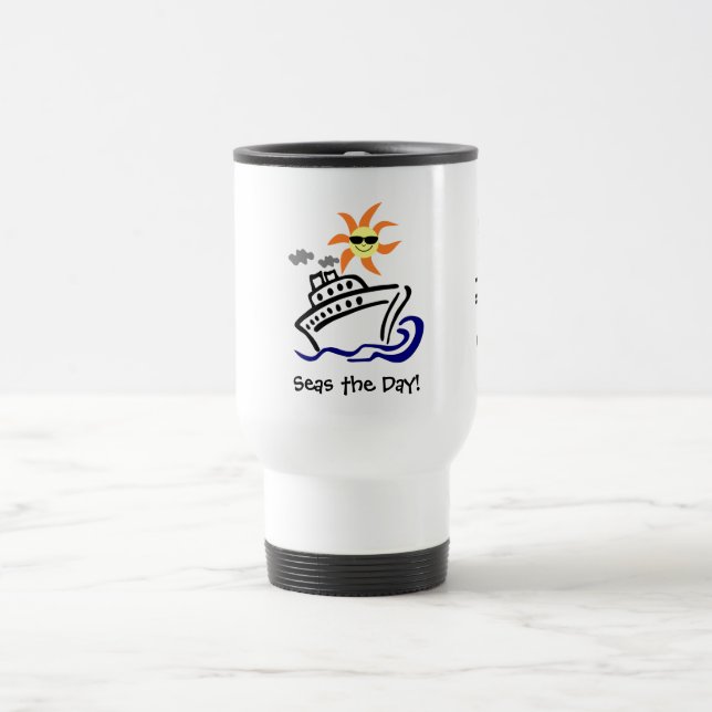 Taza temática del viaje de la travesía (Centro)
