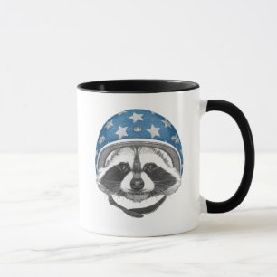 Taza Temerario del mapache