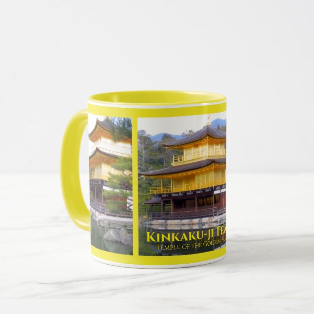 Taza Templo Kinkaku-ji ("Templo del Pabellón Dorado") (Anverso izquierdo)