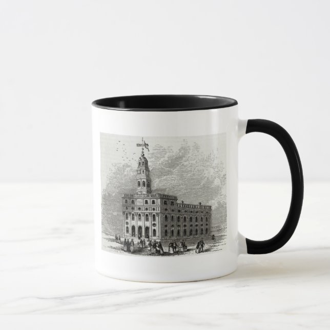 Taza Templo mormón en Salt Lake, 1854 (Derecha)