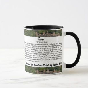 Taza Templo tigre y budista