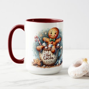 Taza Temporada de cacao caliente Cocina de Gingerbread